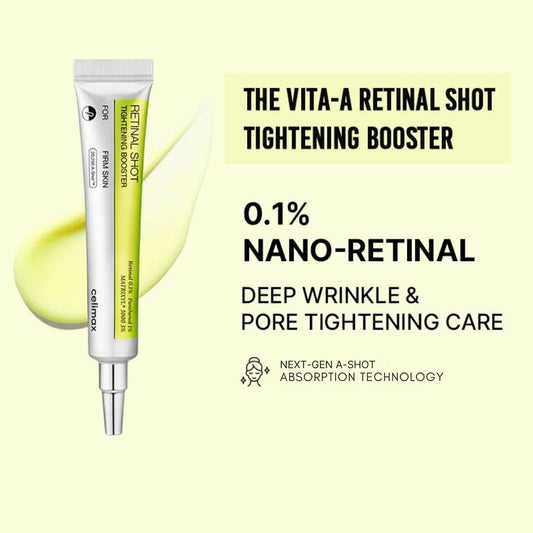 Buy 1 Get 1 Free Celimax The Vita-A Retinal Shot Tightening Booster, For Anti-Aging, Dark Spots & Wrinkles