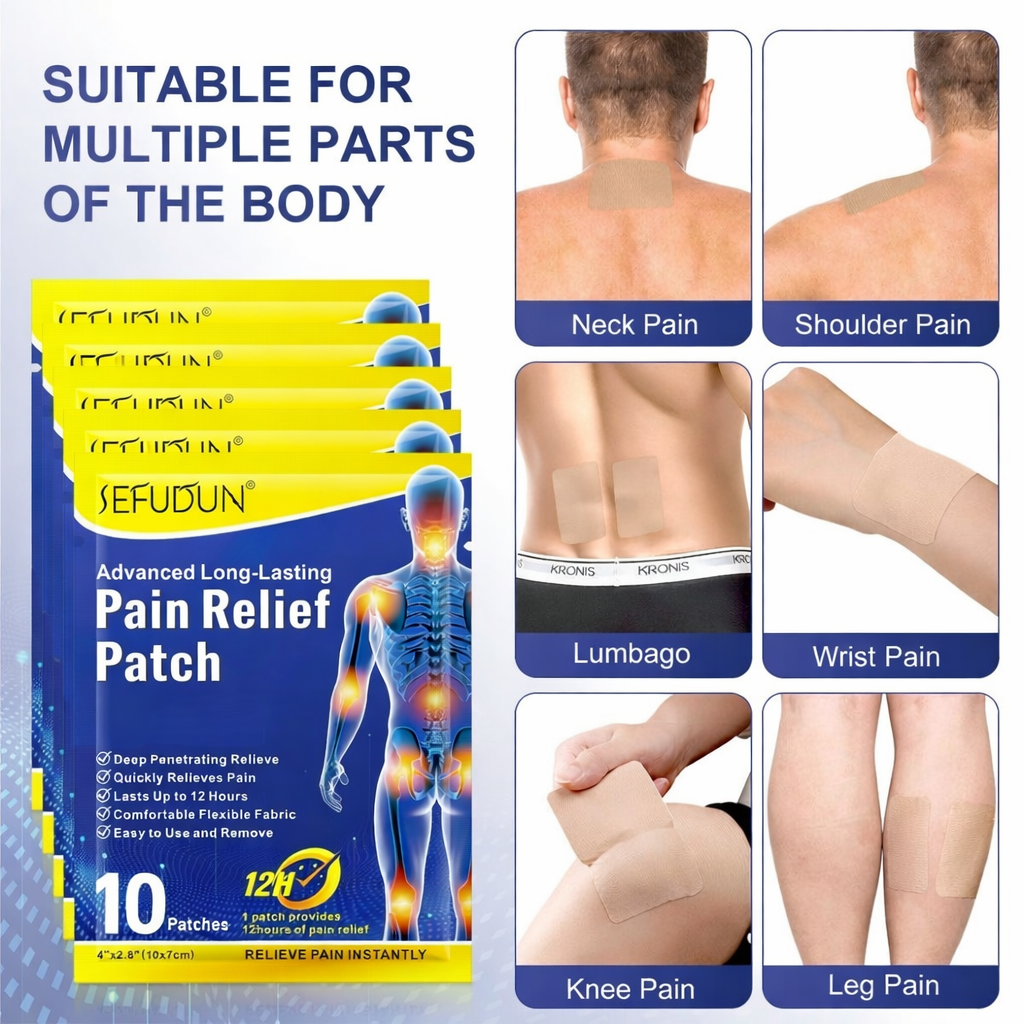 Herbal Instant Pain Relief Patch (Buy 1 Get 1 Free🔥🔥)