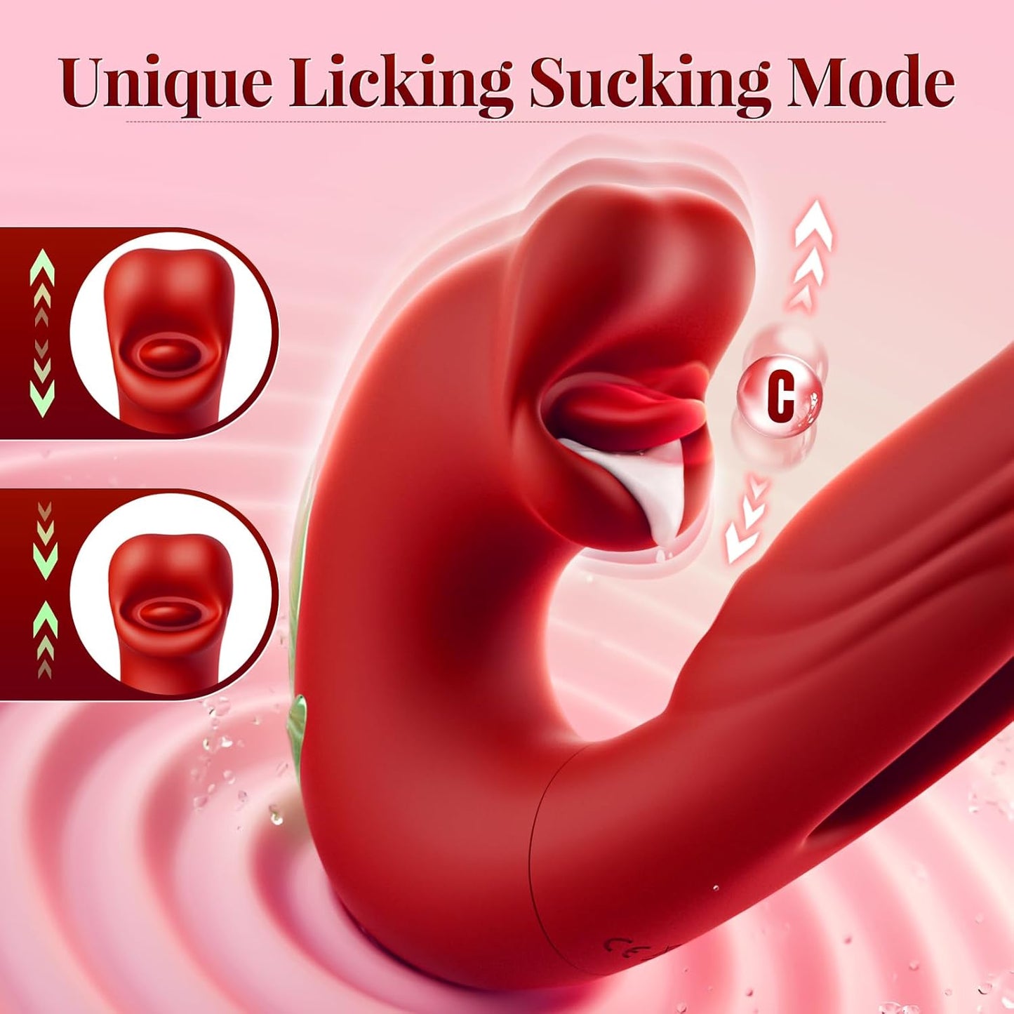 Premium Thrusting Personal Massager – Rechargeable, Multi-Mode Stimulation, Whisper-Quiet Design