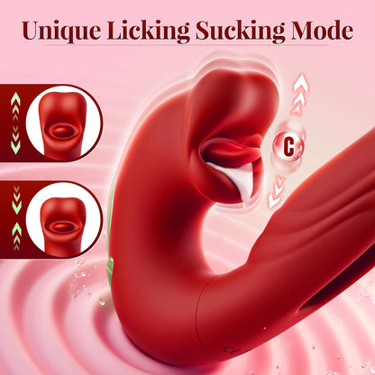 Premium Thrusting Personal Massager – Rechargeable, Multi-Mode Stimulation, Whisper-Quiet Design