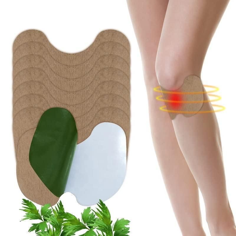 Herbal Knee Plaster Sticker Wormwood Extract Joint Ache Pain Relieving (Pack Of 10)