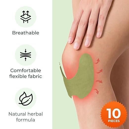 Instant Comfort Knee Relief Patches Pack of 10