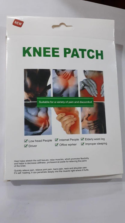 Herbal Knee Plaster Sticker Wormwood Extract Joint Ache Pain Relieving (Pack Of 10)