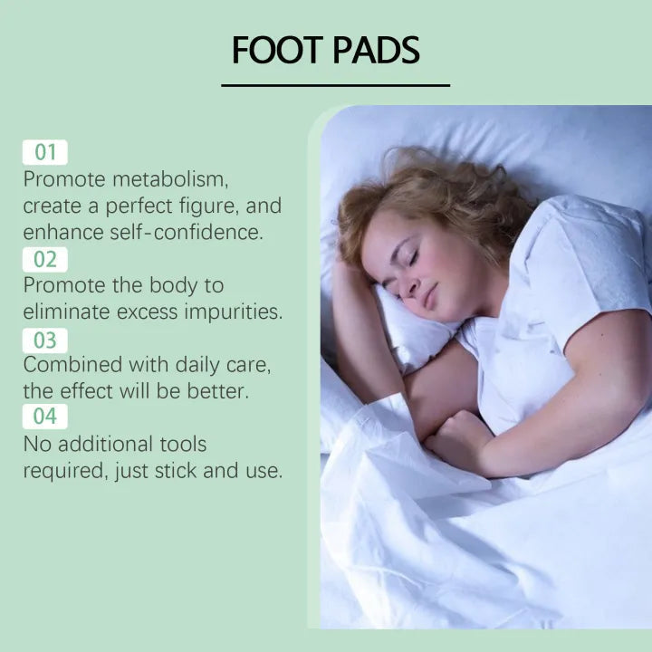 Buy 1 Get 1 Free 100% Herbal & Gentle Ingredient Detox Foot Pads ( Pack of 10 )