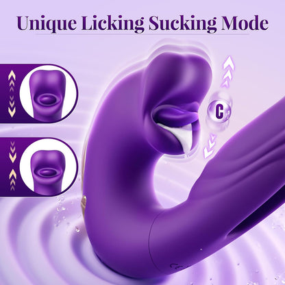 Premium Thrusting Personal Massager – Rechargeable, Multi-Mode Stimulation, Whisper-Quiet Design