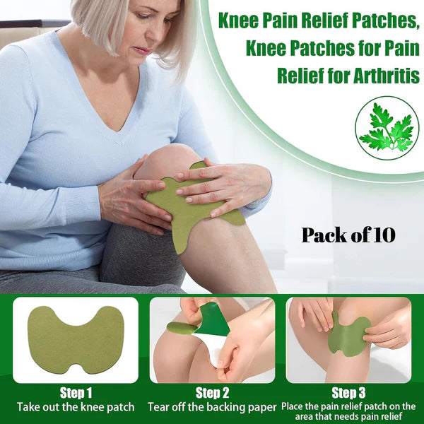 Instant Comfort Knee Relief Patches Pack of 10