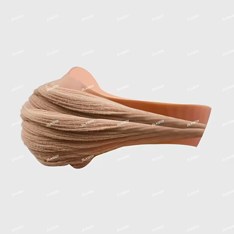 Invisible Silicone Strapless Breast Cover | Breathable Anti-Slip Design for Backless & Strapless Dresses